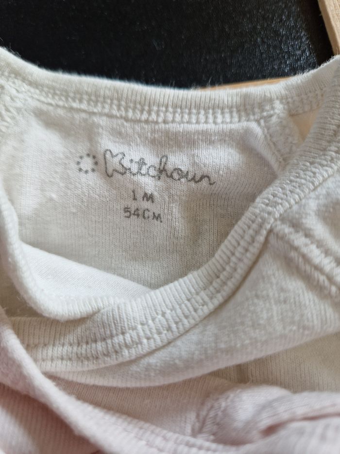 Lot de 4 bodies 1 mois - photo numéro 6