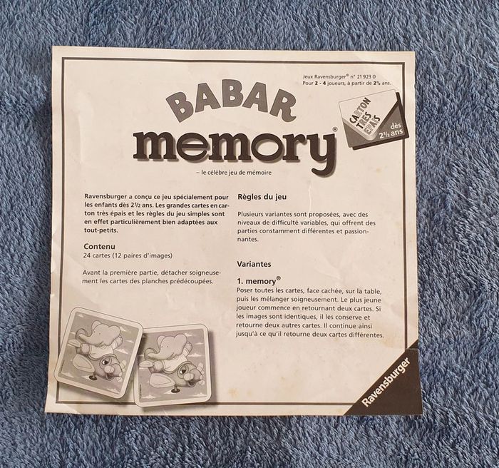 Mémoire Babar - photo numéro 5