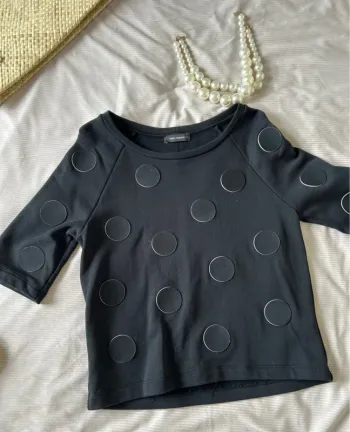 Sweat, noir, copine, taille M