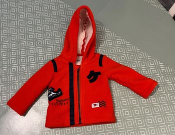 Veste Polaire orange IKKS enfant