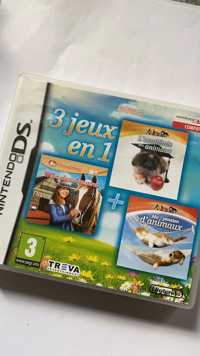 3 jeux en 1 ds - photo numéro 1