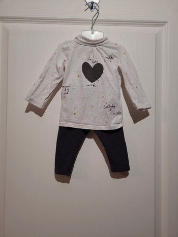 Ensemble tee shirt et legging Kiabi