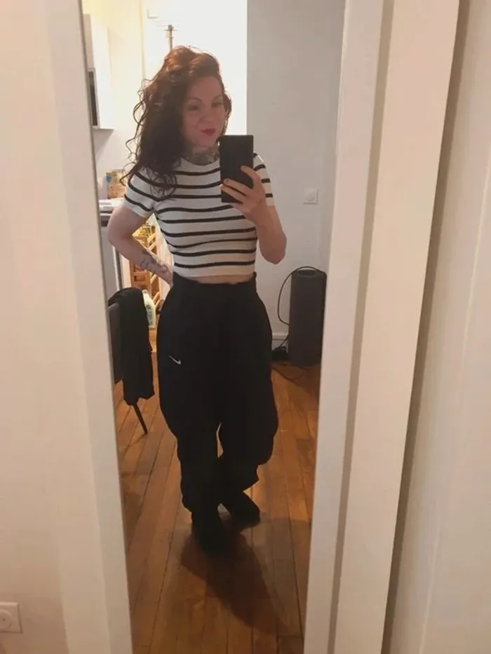 Tee-shirt Crop Top Zara taille S - photo numéro 3