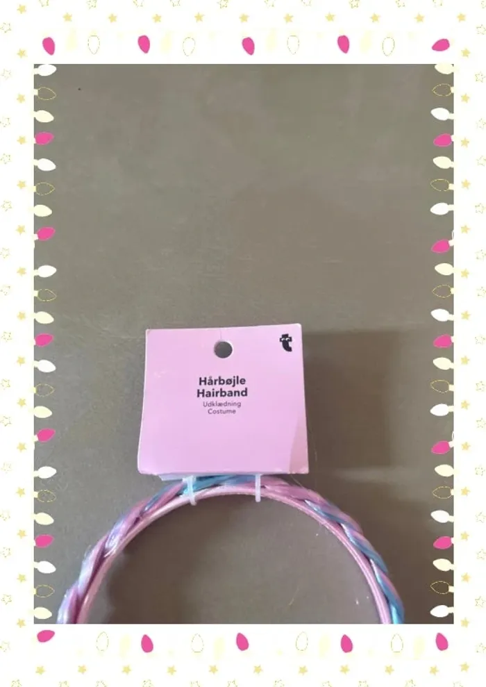 🎀 Serre-tête pastel avec mèches arc-en-ciel 🎀 - photo numéro 3