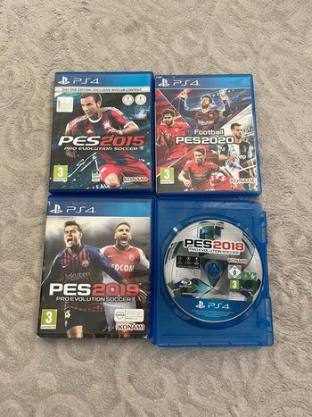 🎮 Lot de jeux PS4 - Pro Evolution Soccer (PES) 🎮
