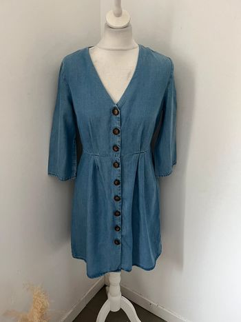 Robe en jean boutonnée Promod S