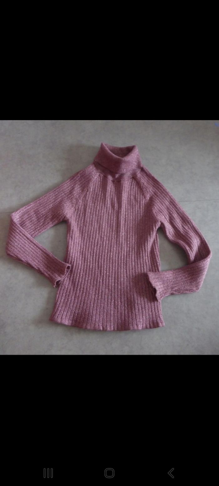 Pull chaussette rose pailleté Tape a l'oeil - 6 ans - photo numéro 2