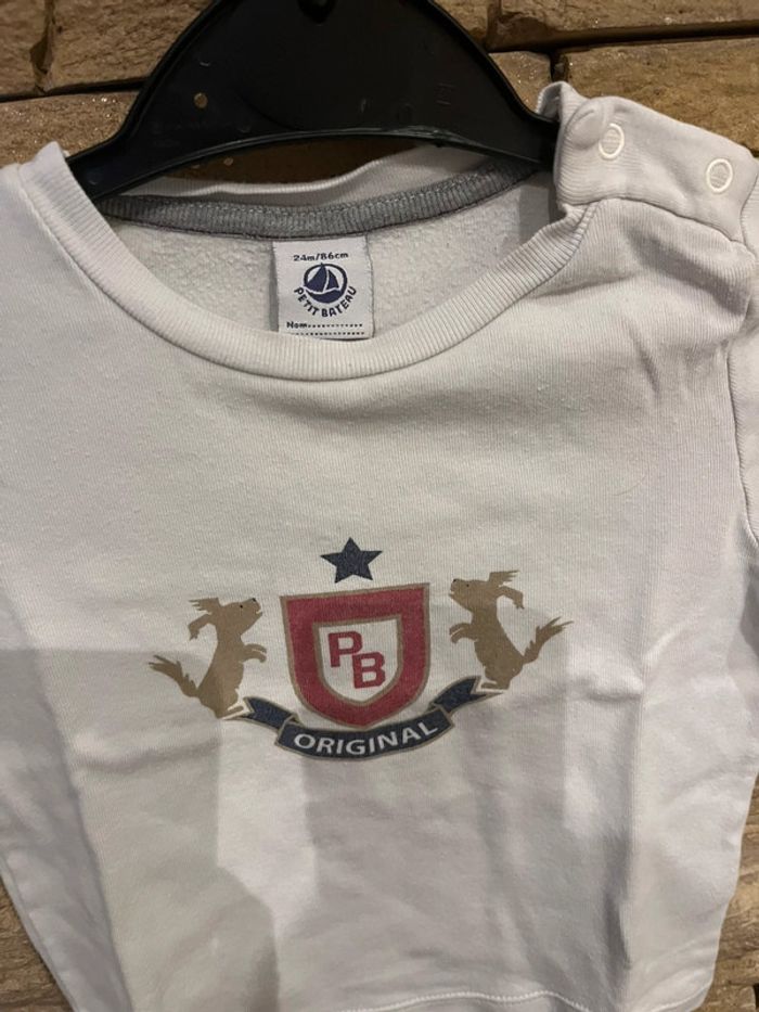 Haut manches longues petit bateau 2 ans - photo numéro 2