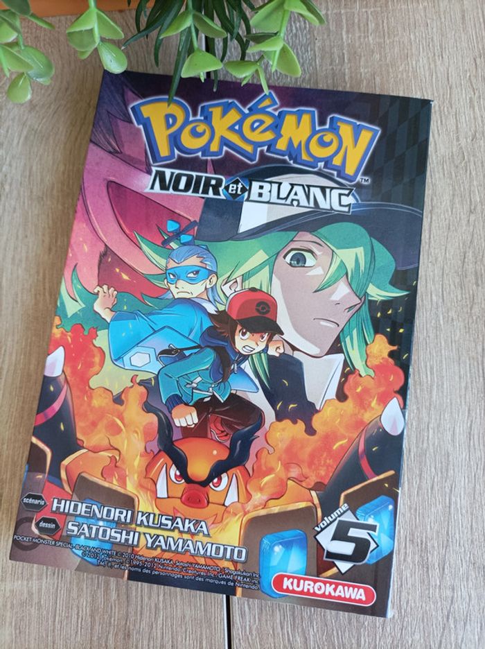 Manga Pokémon Noir & Blanc n° 5 Kurosawa