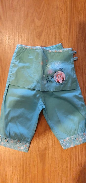 Pantalon graine de reve 6 mois bleu ciel
