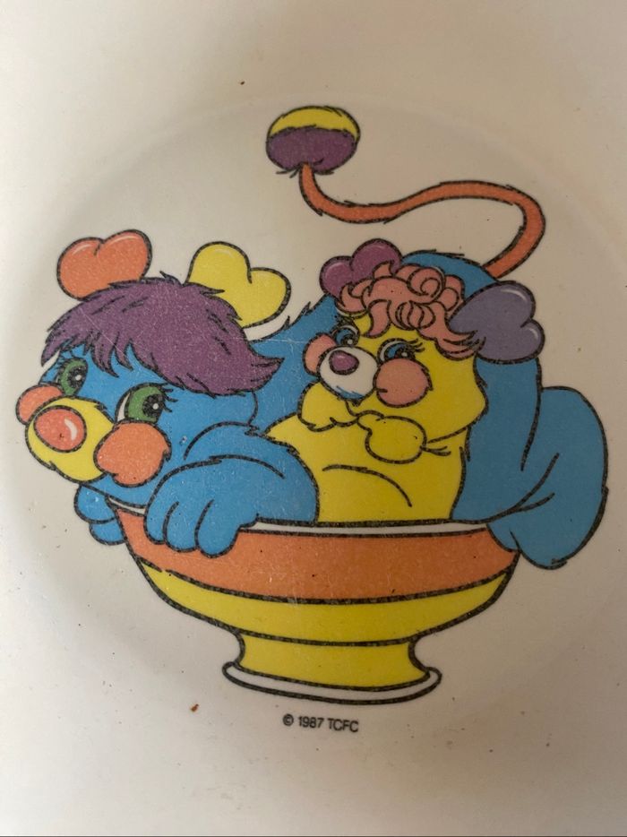 Assiette bol Popples melamine plastorex - photo numéro 3
