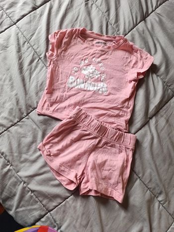 Pyjama Orchestra rose taille 3 ans