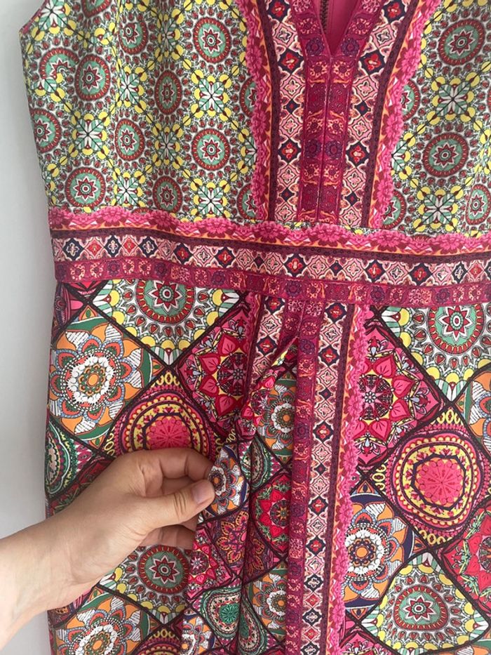 Combi-pantalon imprimée Alice + Olivia – multicolore - photo numéro 4