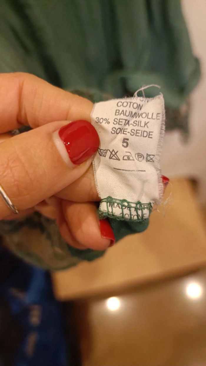Vestitino verde con pizzo - photo numéro 4
