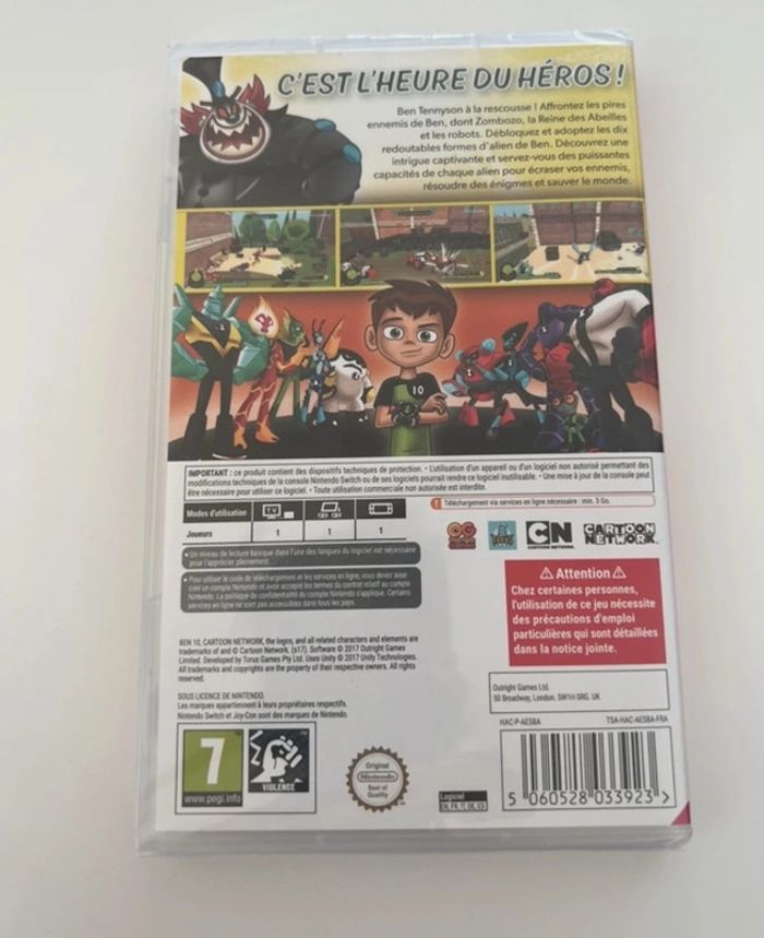 Jeu Nintendo Switch Ben 10 - photo numéro 2