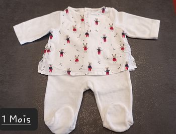 Grenouillère  1mois
