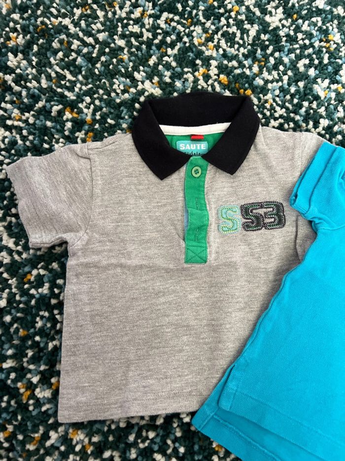 Lot polo 9 mois - photo numéro 3