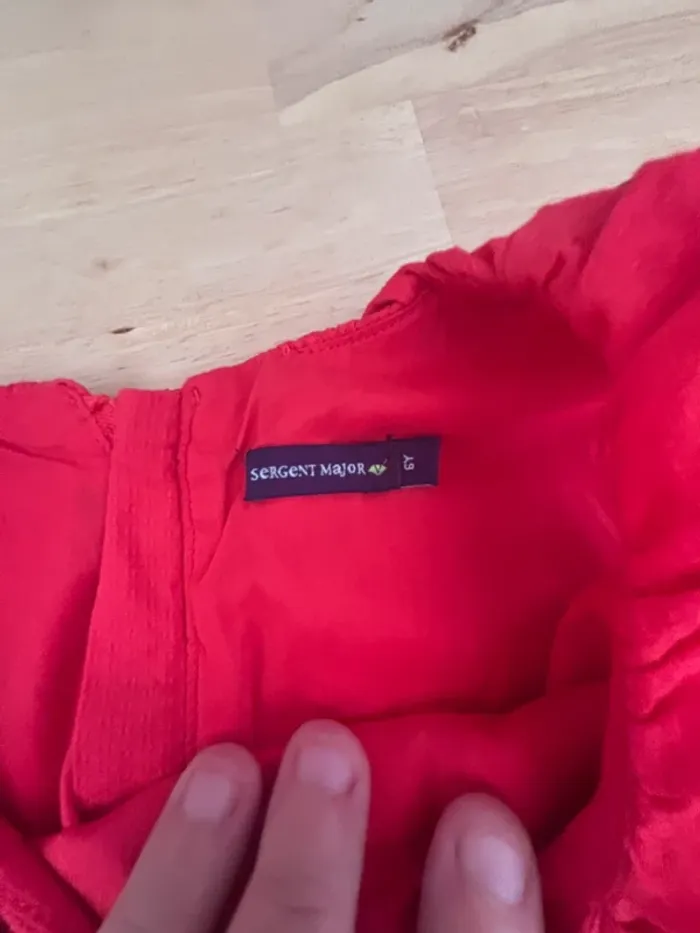 👗Robe rouge style marin • Sergent Major • 6 ans - photo numéro 10
