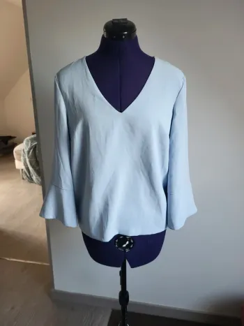Blouse manches longues larges 36