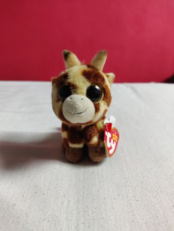 Petite peluche Ty girafe à mousqueton