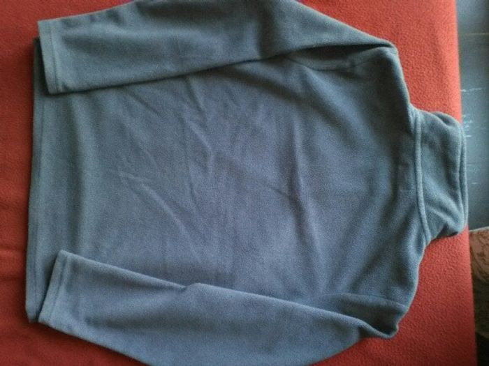 Polaire gris 7/8ans