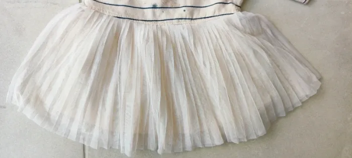 Magnifique robe d'hiver en tulle - taille 6 mois / 68 cm - La Redoute - photo numéro 2