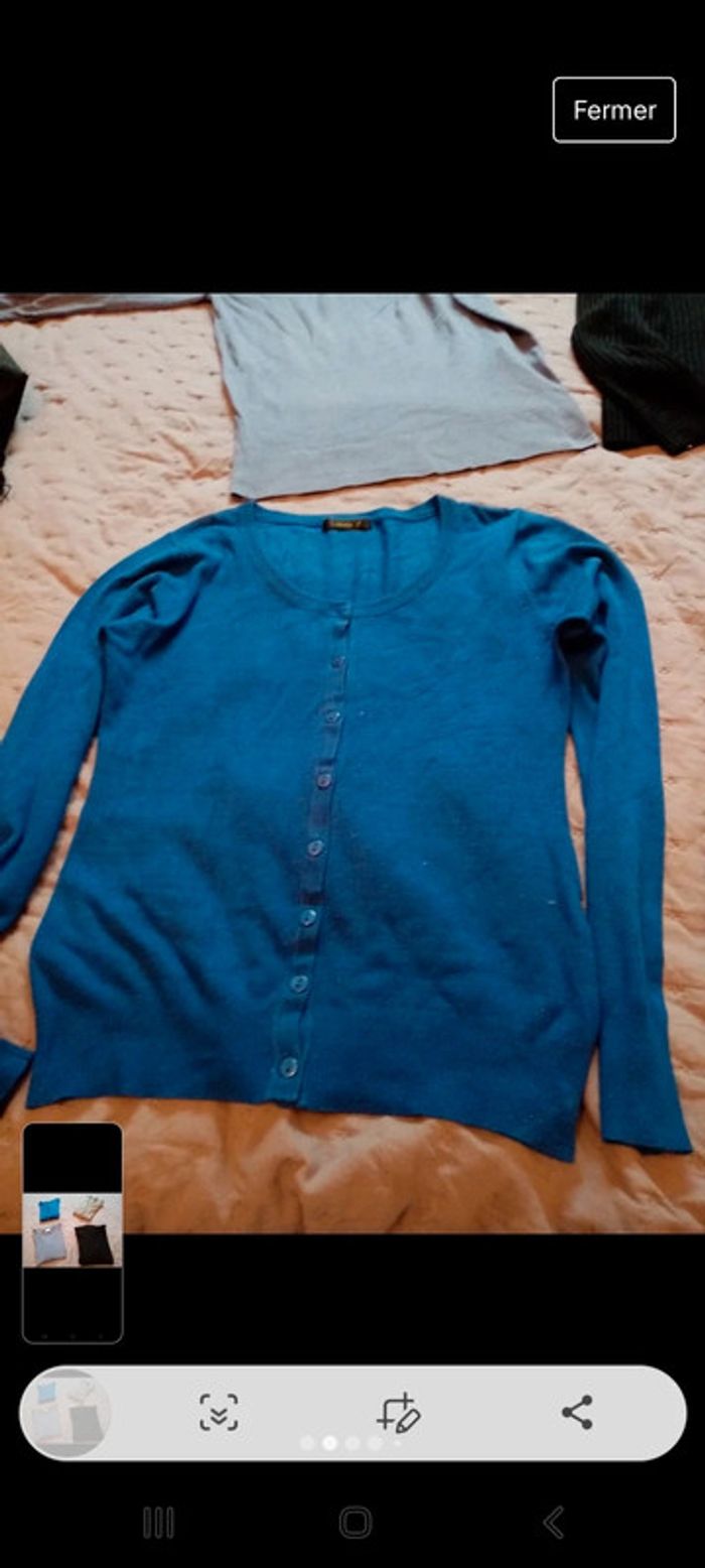 Lot de gilet et pull - photo numéro 2