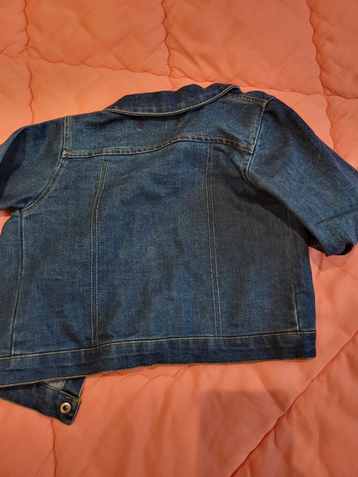 Veste jean bleue marine - photo numéro 5