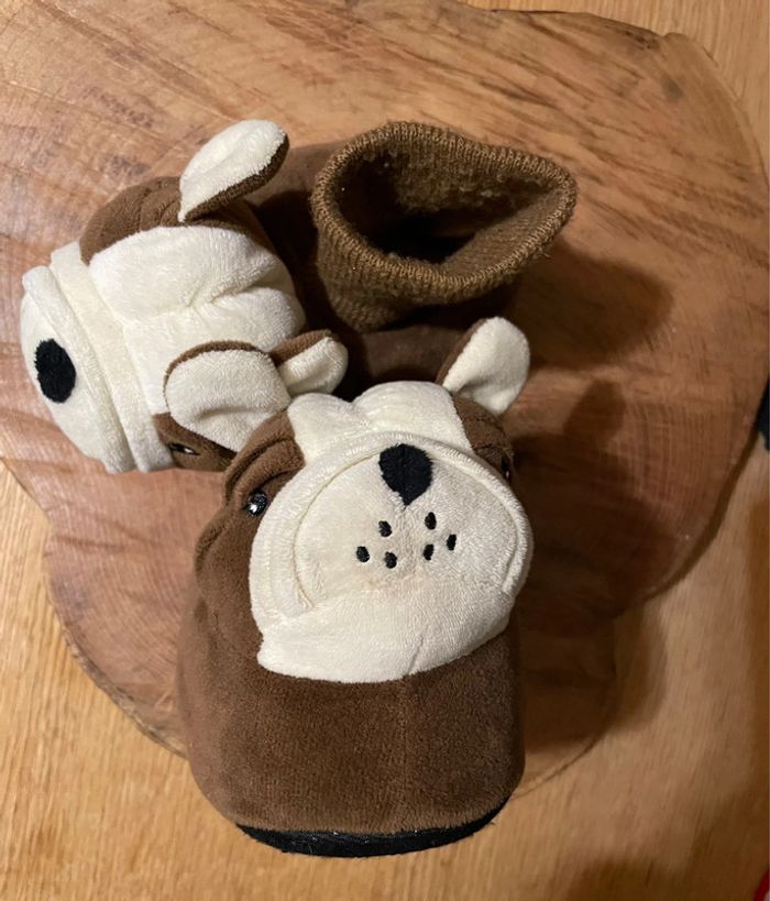 Chaussons bouledogue enfants - photo numéro 2