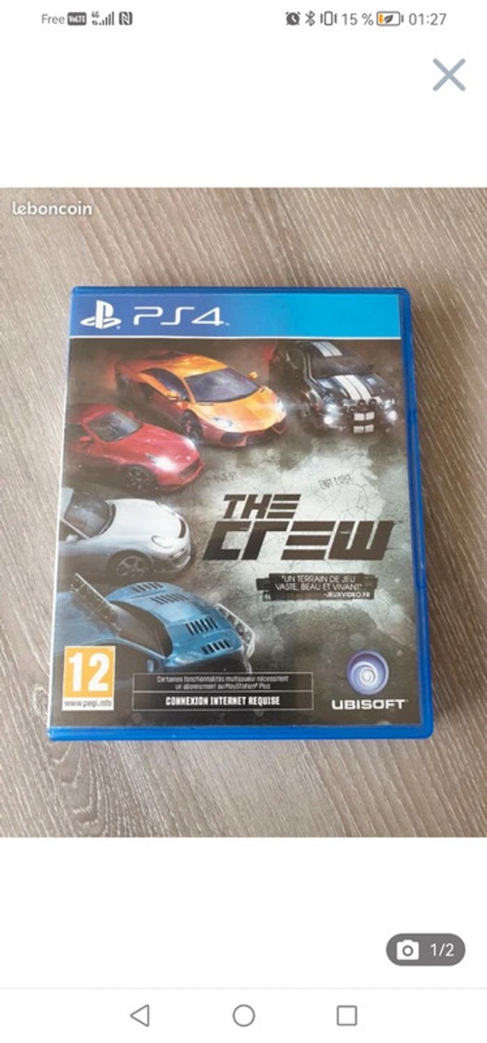 Jeu the crew ps4