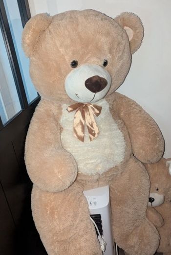 Grosse peluche ourson