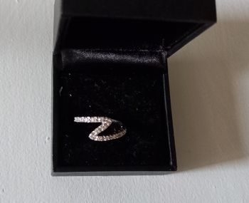 Bague argent zirco