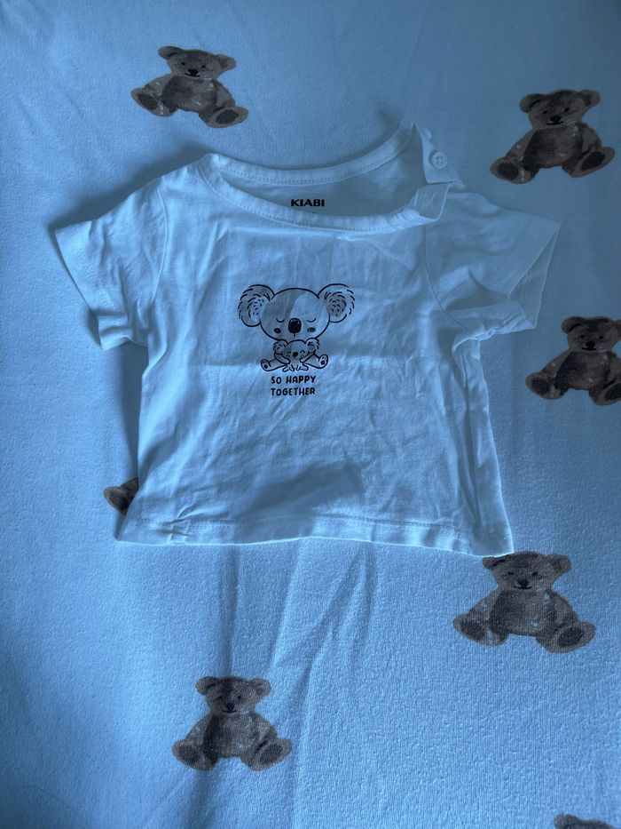 T-shirt koala blanc kiabi