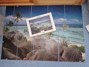 Puzzle 3000 pièces NATHAN les Seychelles