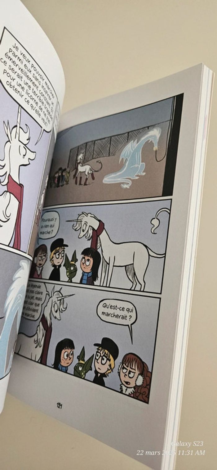 Livre - Lucie et sa licorne - la tempête magique - photo numéro 5