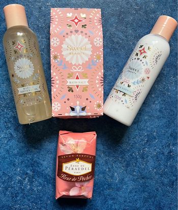 ensemble soins du corps