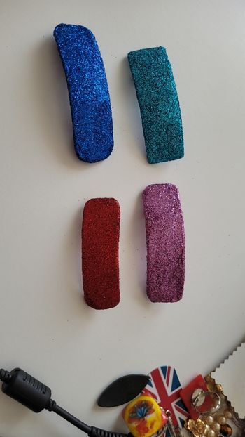 Lot de 4 barrettes femme