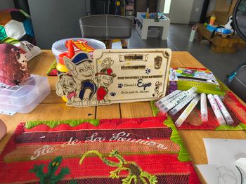 Diplôme en bois personnalisé