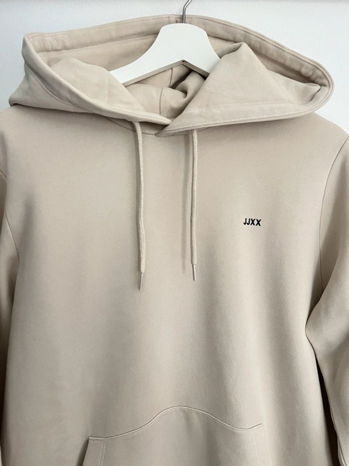 Sweat à capuche JJXX beige L - photo numéro 2