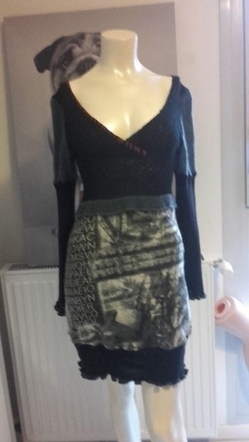 Robe neuve originale multicolore