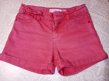 Short fille en jean 8 ans