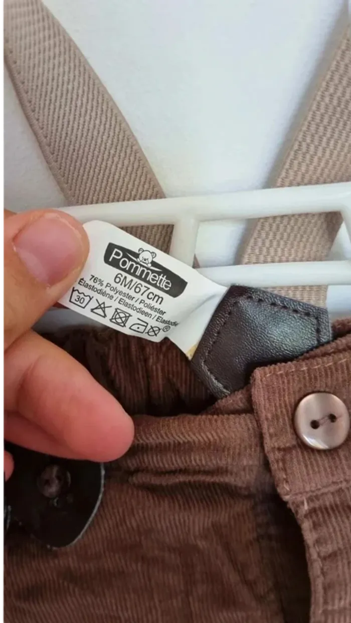Pantalon avec bretelles 6m - photo numéro 3