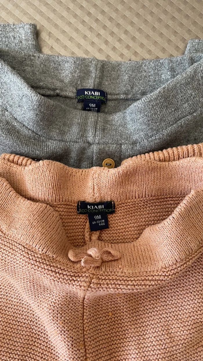 Lot de 2 pantalons 9 mois - photo numéro 5