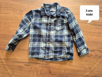 Chemise manche longue 4 ans