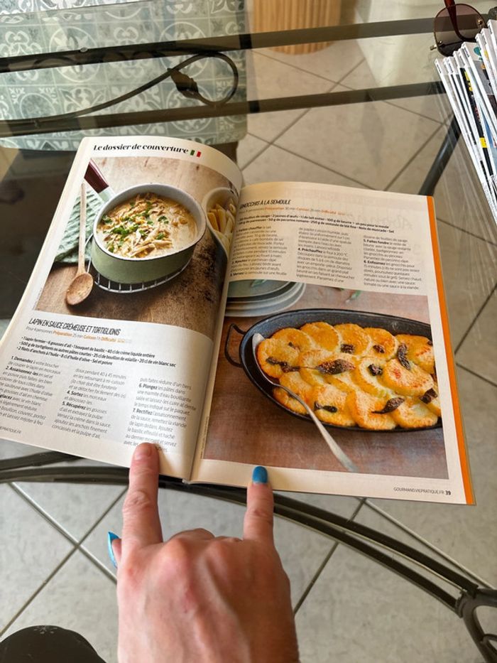 Livre de cuisine gourmand les nouvelles recettes à l’italienne - photo numéro 2
