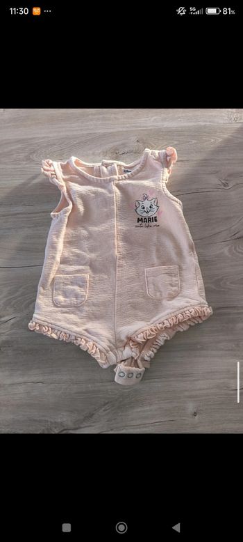 Conbishort taille 9 mois