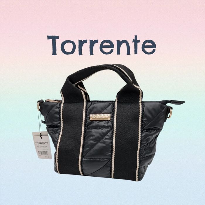 Torrente sac porté main et bandoulière noir
