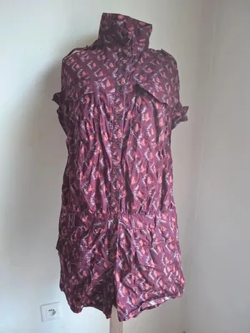 Combi-short Promod, neuf, taille 42 - Élégance et confort en coton