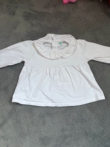 T-shirt manches longues bébé fille