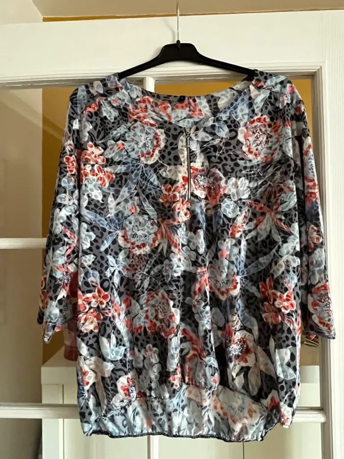 Blouse fleurie